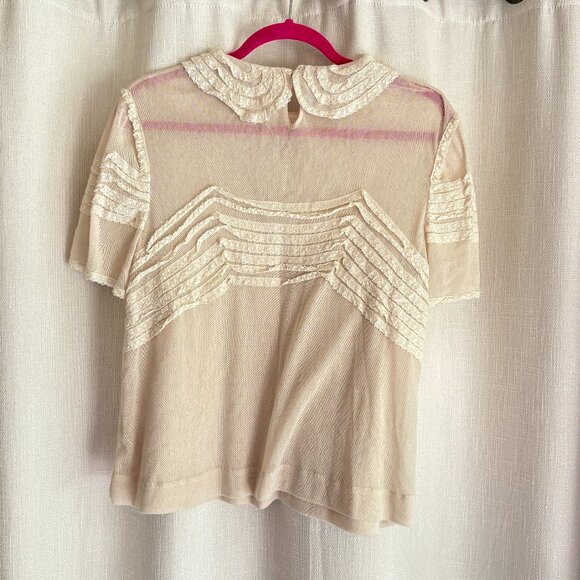 The Great // Lace Blouse - Picture 2 of 4